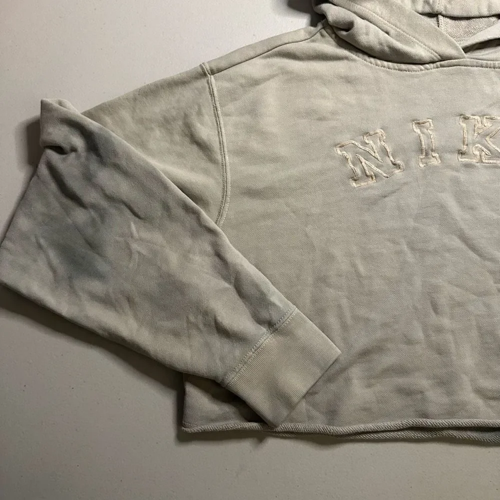 Nike cropped tie dye hoodie xs